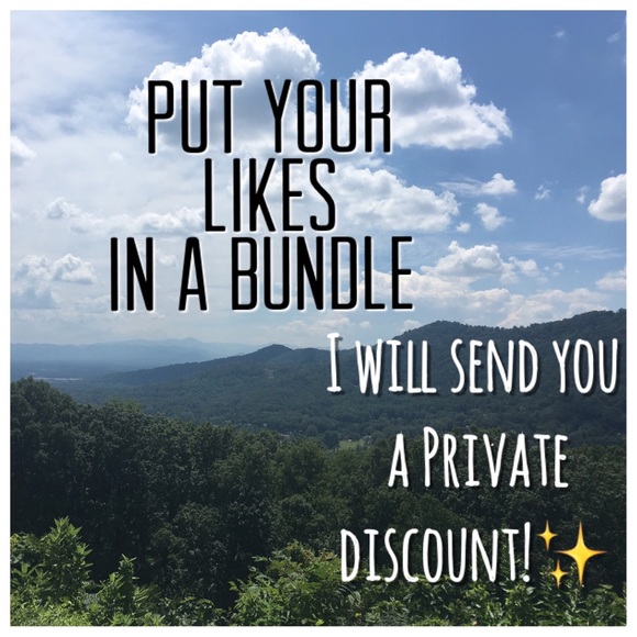 ⭐️Bundle likes together! Any items in my shop! - Picture 1 of 2